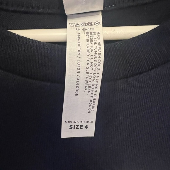 Boston Red Sox Kids Navy T-Shirt Size 4 NWOT - Picture 3 of 4